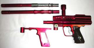   WDP Angel Dark LED Angel Rare version paintball gun Red with 2 barrels