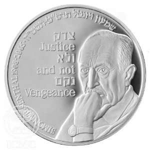   State of Israel Coins Simon Wiesenthal   Silver Medal