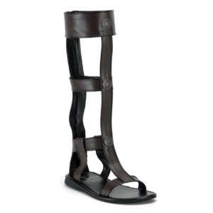 Spartacus Gladiator Fancy Dress Roman Sandal Brown US 10 