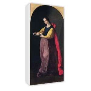  St. Agatha (oil on canvas) by Francisco de   Canvas 