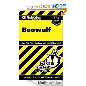 CliffsNotes on Beowulf Stanley P. Baldwin, Elaine Strong Skill 