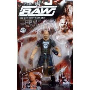  STONE COLD STEVE AUSTIN   WWE Wrestling First Raw Pay Per 