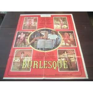 Original Mexican Movie Poster Burlesque Lyn May Alma Muriel Angelica 