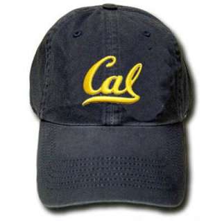 FITTED WASH HAT CAL CALIFORNIA GOLDEN BEARS BLUE SMALL  