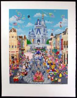 Melanie Taylor Kent Walt Disney World Serigraph Art Submit Best Offer 