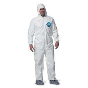  DUPONT TY122SWH2X0025G1 Coverall,2XL,PK 25