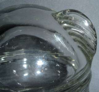 FISH GLASS CANDY TRINKET DISH ANCHOR HOCKING VINTAGE  