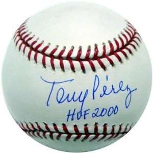 Tony Perez autographed Baseball HOF 2000