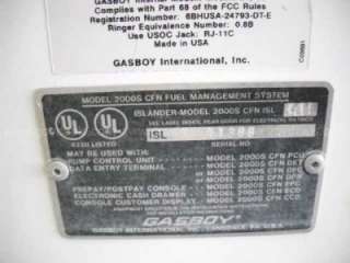 18 GASBOY ISLANDER MODEL 2000S CFN FUEL CARD READERS  