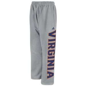  Virginia Cavaliers adidas Grey Fleece Sweatpants Sports 