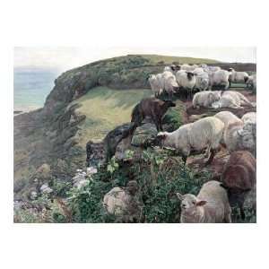  William Holman Hunt   Our English Coasts (strayed Sheep 