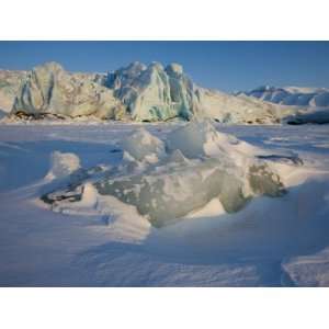  Glacier and Glacier Ice, Billefjord, Svalbard, Spitzbergen 