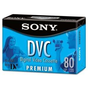  Premium Grade Digital DVC Videotape Cassette SONDVM80PRL Electronics