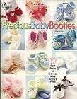 Leaflet ~ Precious Baby Booties   12 soft crochet designs by Carolyn 