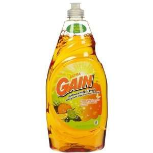 Gain Ultra Dishwashing Liquid Citrus Splash 30 oz (Quantity of 3)