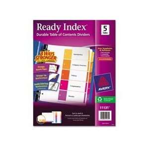  Avery Consumer Products Products   Ready Index Dividers 
