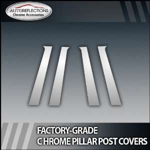  09 12 Dodge Journey 4Pc Chrome Pillar Post Covers 