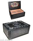 The Gurkha Limited Edition Triad 100+ Stick Cedar Lined Cigar Humidor