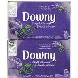  Downy Simple Pleasures Dryer Sheets, Lavender Serenity 