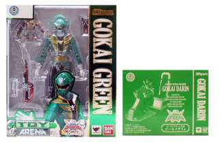   Kaizoku Sentai Gokaiger Gokai Green Gokai Darin Power Ranger Toy