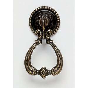 Omnia 9422 SB Decorative Drop Pulls Shaded Bronze Pulls Cabinet Hardwa