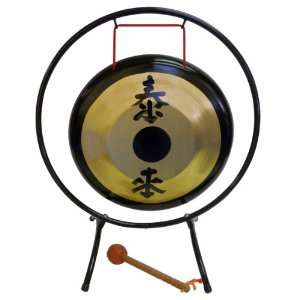   Instrument Corporation HKG 22 22 Inch Brass Gong with Stand Mallet