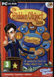 The Hidden Object Show, PC Game, New & Sealed  