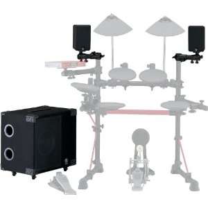  Yamaha Ms 100Dr Electronic Drum Kit Monitor System 