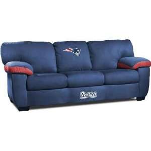  New England Patriots Classic Fabric Baseline Sofa