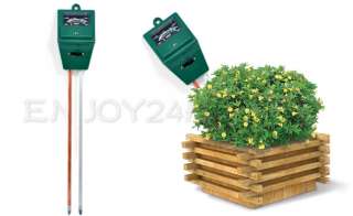   plants. It tests for soil alkalinity / acidity, soil moisture, and