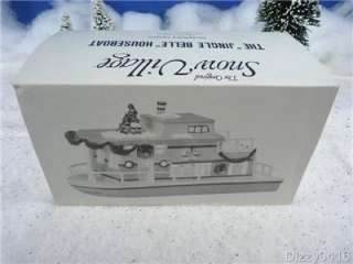 Dept 56 Snow Village Jingle Belle Houseboat #51144 (14)  