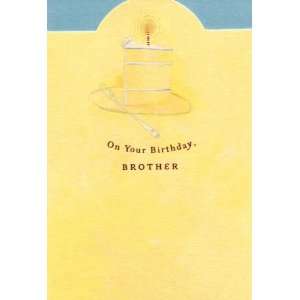  On Your Birthday, Brother (Dayspring 3961 5) Birthday Card 