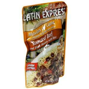 Latin Express Roasted Beef and Black Beans with Rice, 10.5 Ounce 