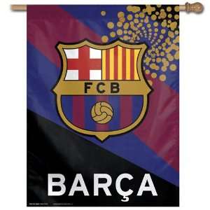 FC Barcelona Vertical Flag 27x37 Banner