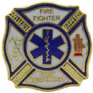  1st Responder Fire Shield Pin 1 Arts, Crafts & Sewing