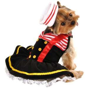   Sweetheart Sailor Dog Costume, Medium 16 inches