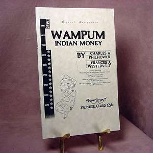 Wampum   Indian Money (Philhower 1925 reprint) NJ 158057534X  