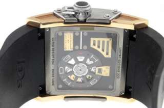 New Limited Mens HD3 3 Minds 18K Gold & Titanium Watch  