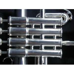  Berkeley Dark Mellow Bb 4 Valves Silver Flugelhorn 