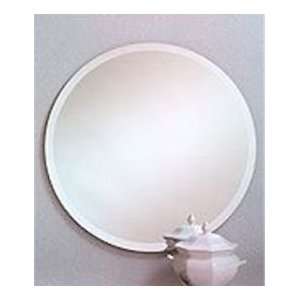  18 Round Frameless Mirror with a 1 Bevel