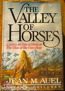 JEAN M. AUEL EARTHS CHILDREN SAGA, THE VALLEY OF HORSES 