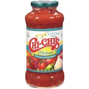 Chi Chis Salsa Medium   12 Pack  Grocery & Gourmet Food