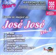 Latin Stars Karaoke CDG #395   Jose Jose Vol. 6  