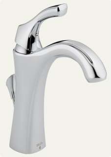 The Delta Addison single handle centerset lavatory faucet in chrome 