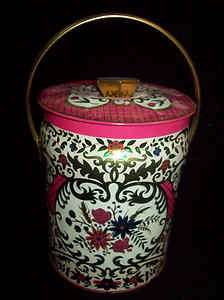   Art Deco MURRAY ALLEN IMPORTED TIN Metal Kitchen Cookie Candy CANISTER