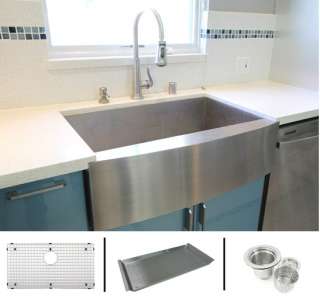   with Stainless Steel Grid, Colander and Lift out Sink Strainer