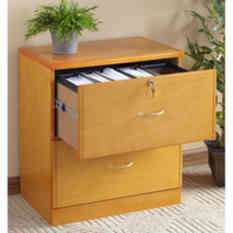   RTA® Lateral File Cabinet offers simple storage and warm appeal