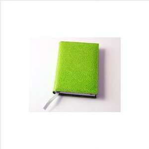  On the Go Pebble Grain Small Address Book in Lime 
