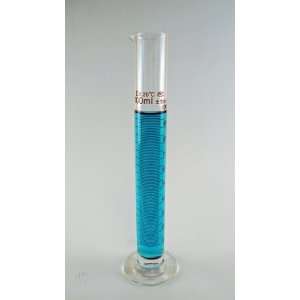 Labstock 100ml Graduated Measuring Cylinder, Glass with 1ml 