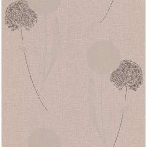 Graham & Brown 58197 Essence Collection Wallpaper, Alium, Taupe